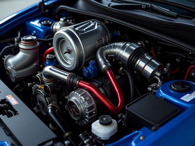 Subaru WRX STI: 特注ターボキット装着 & フルコンピュータ制御